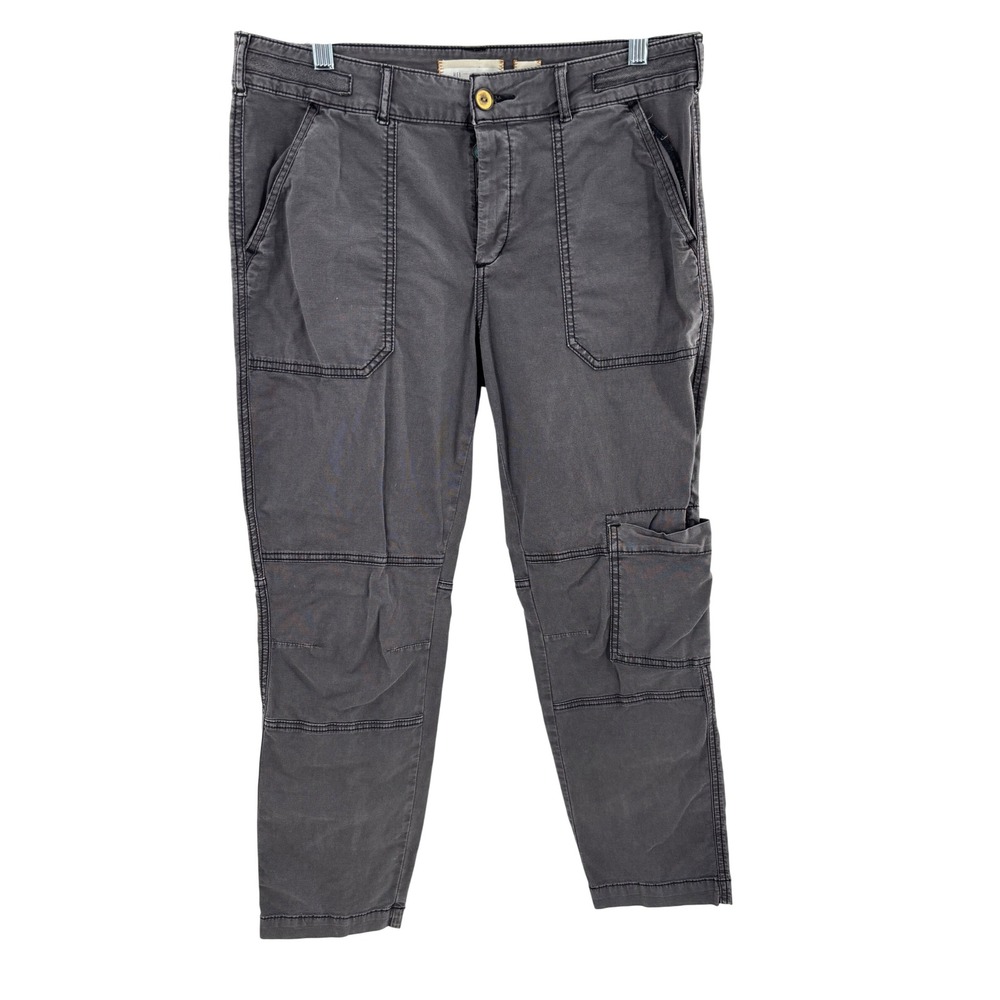 Hei Hei Cargo Pants Women Size 30 Gray Utility Casual Outdoor Pockets
